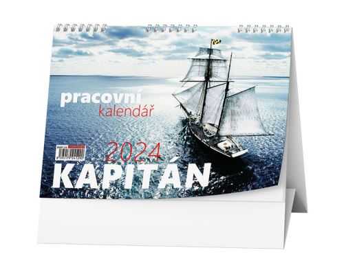 Stolní kalendář 2024 Baloušek - Kapitán