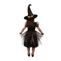 Dětský kostým Čarodějnice/Halloween hvězdička, e-obal, vel. M (2)