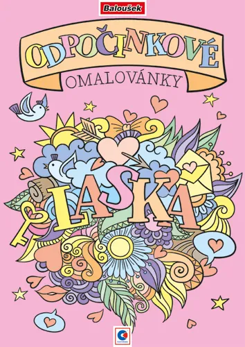 Antistresové omalovánky A4 Baloušek - Odpočinkové omalovánky