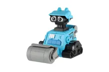 Vesmírný robot Zmáčkni a jeď 14 cm na setrvačník - mix motivů (9)
