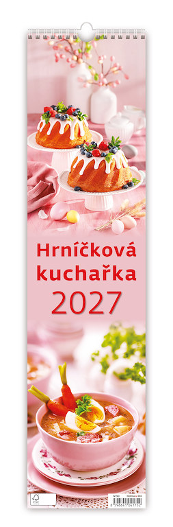Levně Nástěnný kalendář 2027 vázankový Helma Hrníčková kuchařka