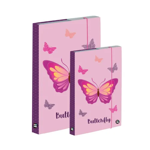 Box na sešity A4+A5 KARTON P+P - Motýl