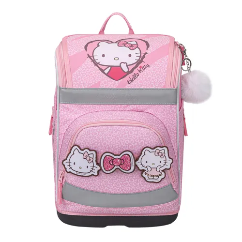 Školní aktovka Baagl Zippy Plus Hello Kitty Sweet Leopard