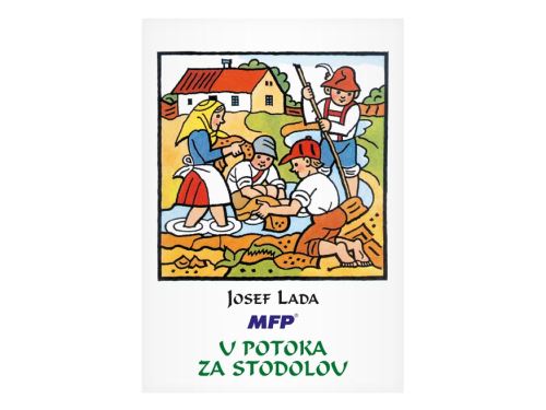 Omalovánky A5 MFP - Lada - U potoka za stodolou