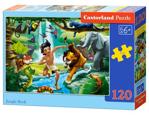 Puzzle Castorland 120 dílků - Kniha Džunglí