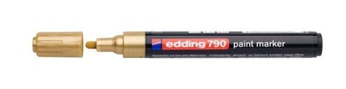 Lakový popisovač EDDING 790, 2-4mm - zlatý