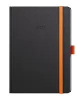 Týdenní diář 2027 Baloušek Oskar Nora A5 oranžová