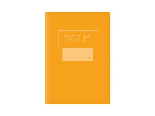 Školní sešit MFP A5 564, plast.desky, žlutý (60 listů, linkovaný)