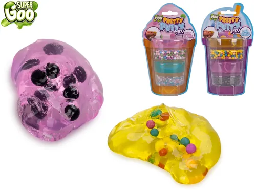 Super Goo sada na výrobu vlastní hmoty 50 g s doplňky - mix motivů