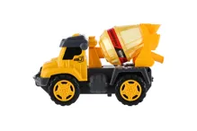 Stavební nákladní auto 13 cm na setrvačník - mix motivů (9)