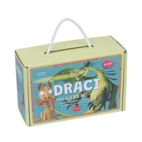 Cestovní box Draci a jejich svět kniha a hry