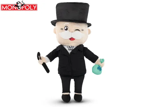 Plyšový Mr. Monopoly 31 cm - Monopoly