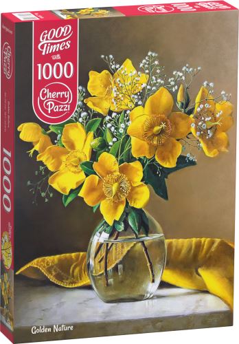 Puzzle Cherry Pazzi 1000 dílků - Žlutá kytice (Golden Nature)