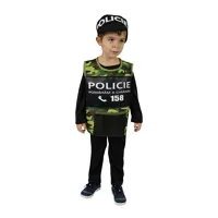 Dětský kostým Policie, e-obal, vel. M (1)