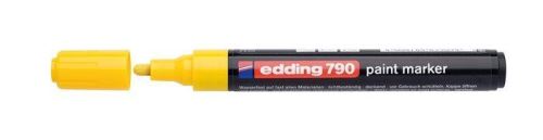 Lakový popisovač EDDING 790, 2-4mm - žlutý