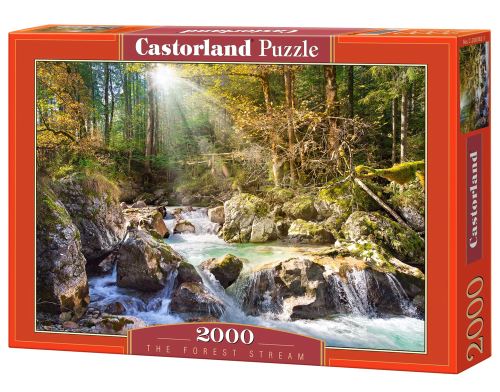 Puzzle Castorland 2000 dílků - Lesní říčka