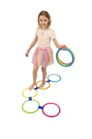 Skákací kruhy barevné, průměr 27 cm (8)