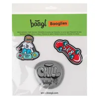Odznáčky Baaglies 3 ks Chill Skate Sk8 - Baagl (3)