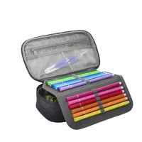 Penál pouzdro školní Coocazoo Rainbow Illusion (5)