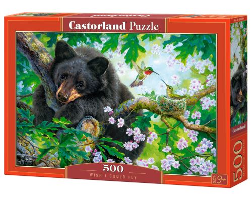 Puzzle Castorland 500 dílků - Medvěd na stromě