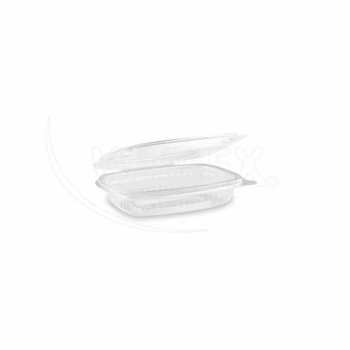 Miska (PP) s víčkem oválná průhledná 125 ml, 50 ks