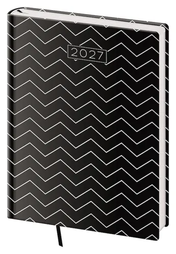 Týdenní diář 2027 Helma B6 Vario Lyra Edgy