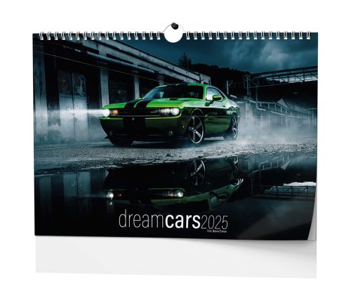 Nástěnný kalendář 2025 Baloušek - Dream Cars