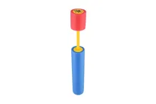 Vodní trubice pěnová 40 cm - mix barev (8)