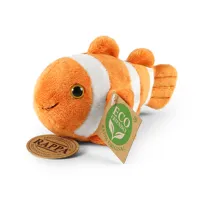 Plyšová ryba klaun očkatý 14 cm, ECO-FRIENDLY