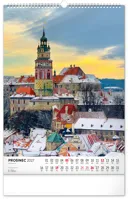 Nástěnný kalendář 2027 Notique Hrady a zámky, 33 × 46 cm (12)