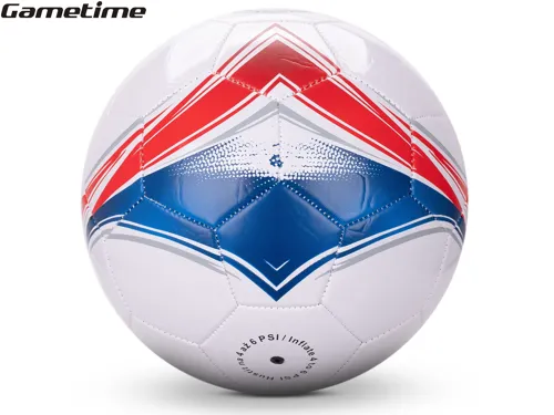 Míč fotbalový Gametime český design 21 cm, velikost 5, 280 g