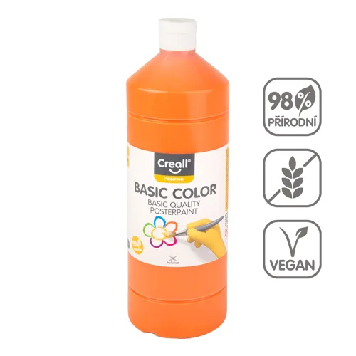 Temperová barva Creall, 500 ml, oranžová