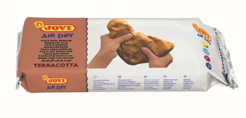 Samotvrdnoucí modelovací hmota JOVI 1000g - terracota (hnědá)