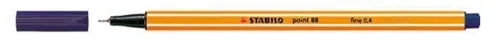 Liner Stabilo Point 88, 0,4mm - noční modř