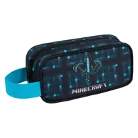 Školní pouzdro Baagl Minecraft Blue Axe and Sword