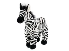 Plyšová zebra stojící 28 cm