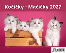 Stolní kalendář 2027 Helma Minimax Kočičky (2)