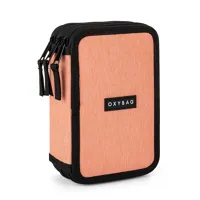 Školní penál 3-patrový prázdný Karton P+P Unicolor Apricot