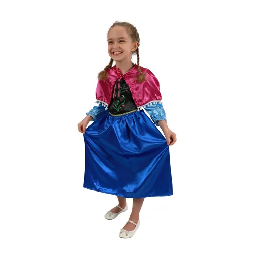 Dětský kostým princezna zimní království - Anna, vel. S