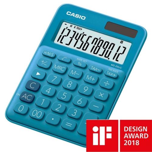 Kalkulačka stolní CASIO MS 20 UC BU