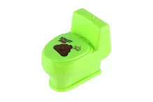 Záchod stříkací plast 6x10cm 4 barvy 12ks v boxu (2)