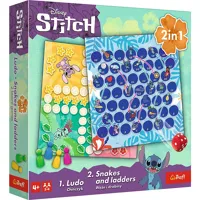 Soubor her 2v1 Trefl Člověče, nezlob se a Hadi a žebříky - Lilo & Stitch (1)