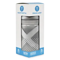 Zdravá lahev 500 ml s náhradní zátkou – SPORT XO stříbrná (1)
