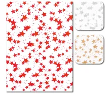Sáček transparent Starry U-370TJJ 20 x 32 Vánoce