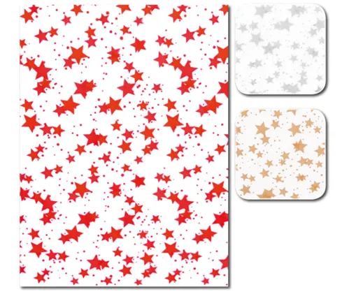 Sáček transparent Starry U-370TJJ 20 x 32 Vánoce