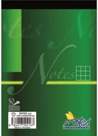 Poznámkový blok A6 čtvereček 50ls šitý Notes