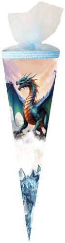 Školní kornout Nestler 50 cm - Crystal Dragon