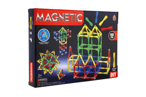 Magnetická stavebnice, 148 ks