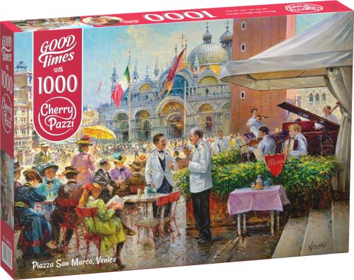 Puzzle Cherry Pazzi 1000 dílků - Piazza San Marco Venice