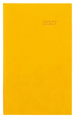 Týdenní diář 2027 Graspo kapesní Viva žlutý